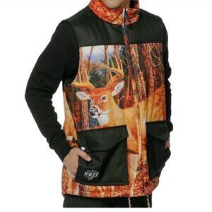 Neff Deer Bright Chalet Quilted Vest